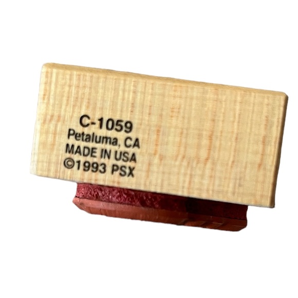 Lot of 7 rubber stamps. Hobby themed. Some new - Picture 6 of 9